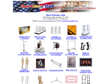 Tablet Screenshot of buystoreshelving.com